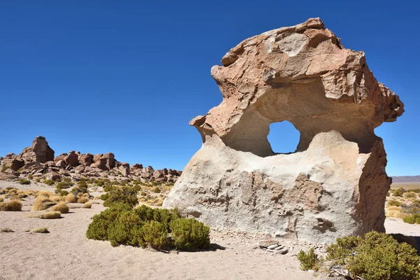 Formações rochosas estranhas em Potosí, Bolívia — Fotografia de Stock