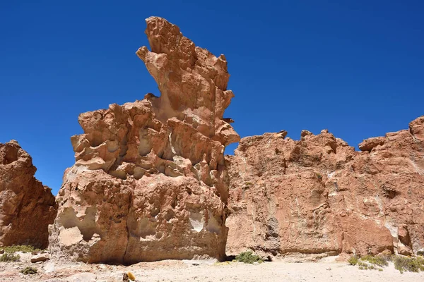 Garip kaya oluşumları Altiplano, Bolivya