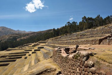 İnka duvarı köyün Chinchero, Peru