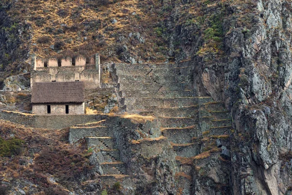 Ruinen von ollantaytambo — Stockfoto