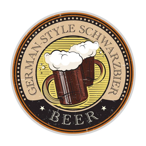 Beer Party stamp — Stock Vector © _fla 11637968