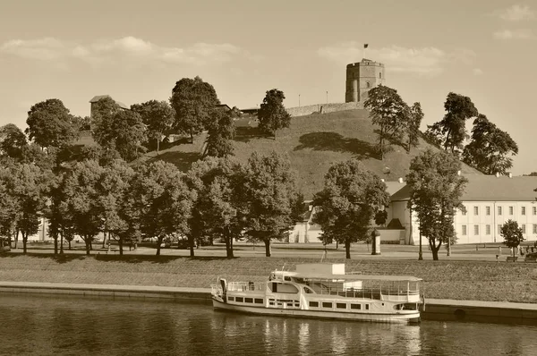 Вильнюс, Гедиминская башня — стоковое фото