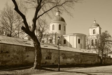 Vilnius, Litvanya 'daki eski kilise.
