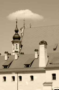 Vilnius, Litvanya 'daki eski kilise.
