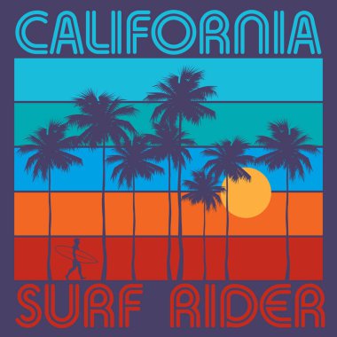Sörf ile metin California, Surf Rider Tema