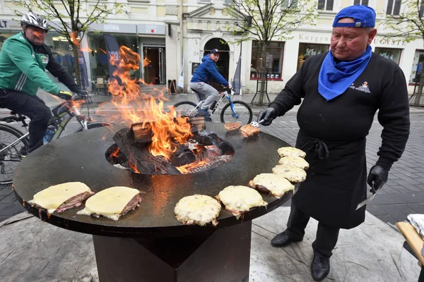 Feira de restaurante tradicional, Vilnius — Fotografia de Stock