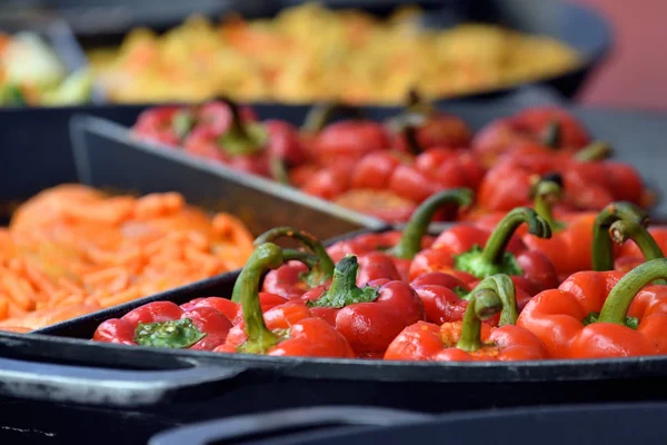 Kızarmış sebze geleneksel Restoran Fuarı 