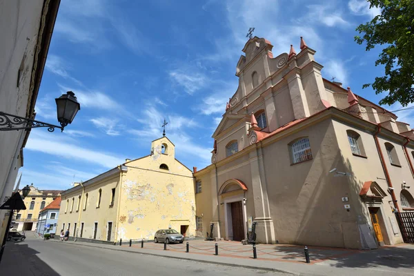 El casco antiguo de Vilna — Foto de Stock