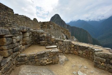 Köy Machu Picchu, Peru kalıntıları