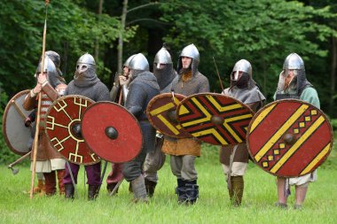 Medieval fights Festival clipart