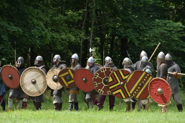 Middeleeuwse gevechten Festival — Stockfoto