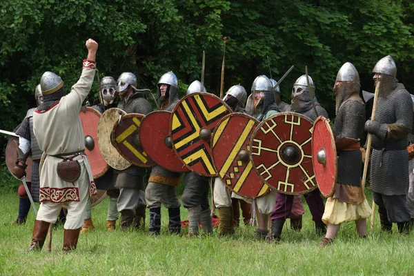 Medieval fights Festival — Stock Photo, Image