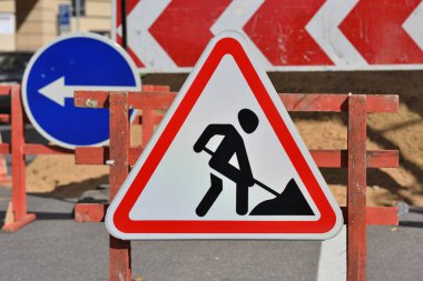 Üzerinde çalışıyorum. Roadworks