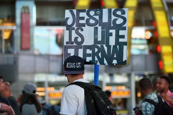 A Times Square, Manhattan emberek — Stock Fotó