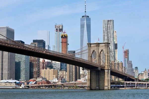 Puente de Brooklyn, Nueva York — Foto de Stock