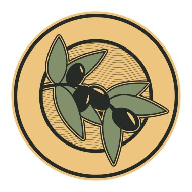 Zeytin ve metin için yer ile pul