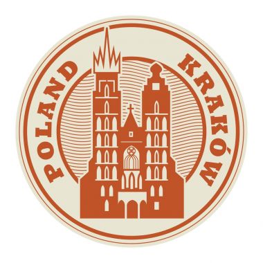 Damga veya etiket kelimelerle Krakow, Polonya