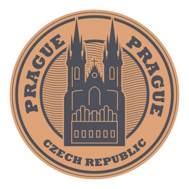 Prague, Çek Cumhuriyeti adıyla damga