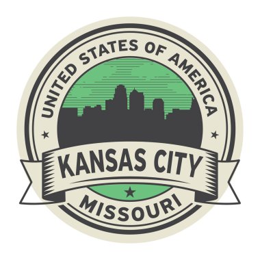 Damga veya Kansas City, Missouri adını etiketi