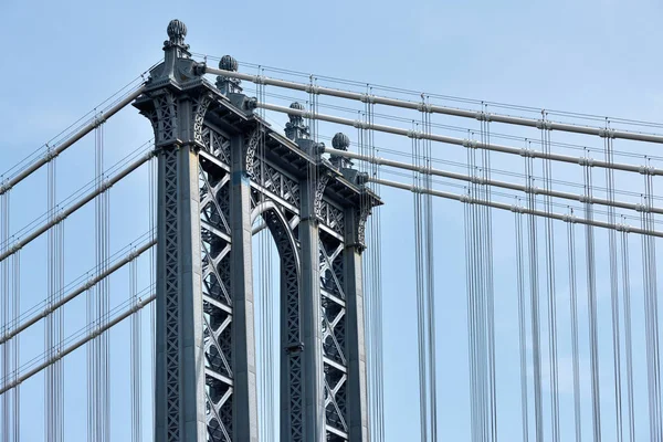 Detalje af Manhattan bro - Stock-foto