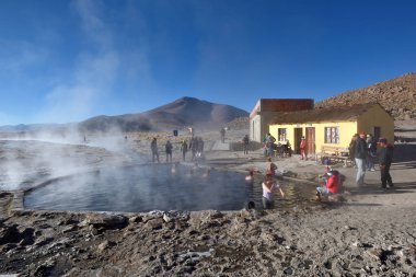 Termas de Polques kaplıcaları, Bolivya