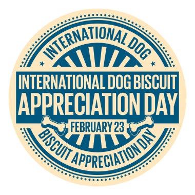 International Dog Biscuit Appreciation Day clipart