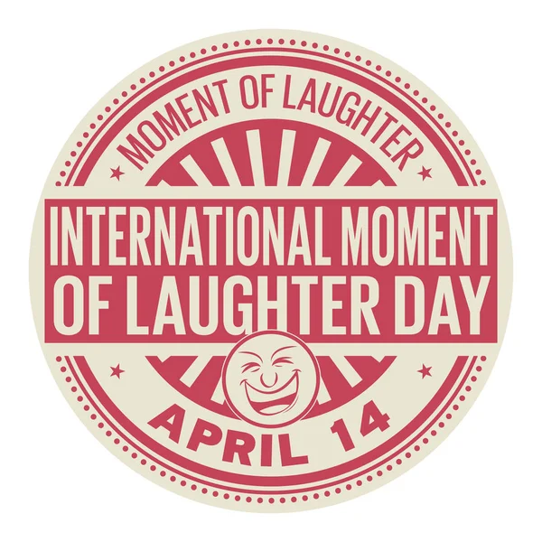 Día Internacional del Momento de la risa — Archivo Imágenes Vectoriales