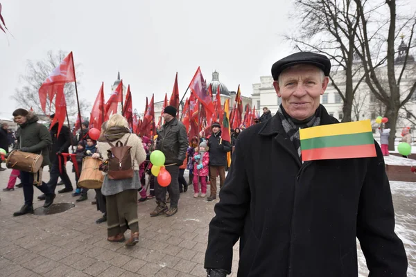 День независимости Литвы — стоковое фото
