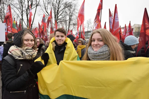 リトアニアの独立の日 — ストック写真