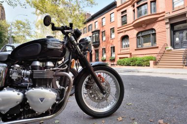 Zafer motosiklet street, Nyc üzerinde