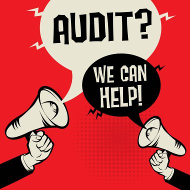 Audit? We Can Help! clipart
