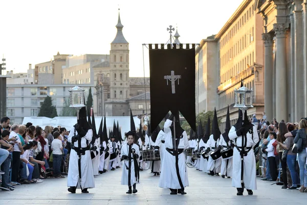 Processione del Venerdì Santo, Spagna — Foto Stock