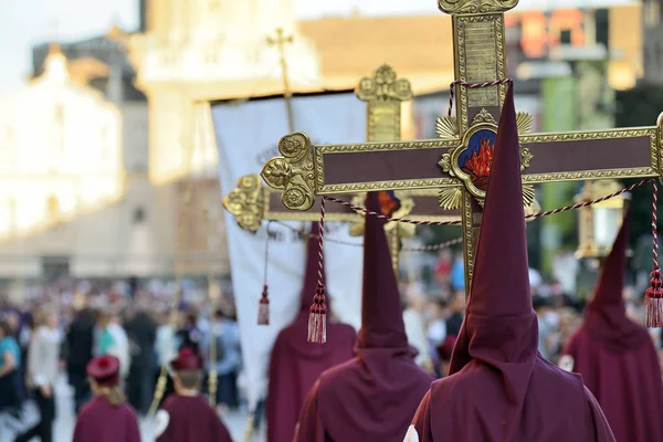 Good Friday procession, Spain — Stock Photo, Image