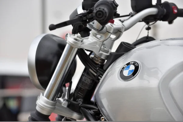 BMW motocycle λεπτομέρειες — Φωτογραφία Αρχείου