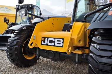 JCB ağır ekipman araç ve logosu