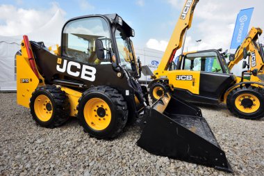 JCB ağır ekipman araç ve logosu