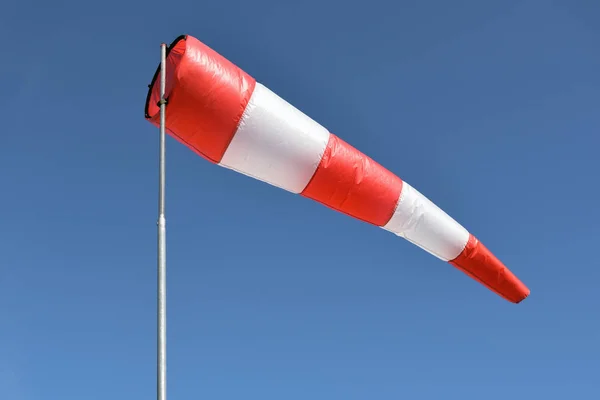 Wind cone against blue sky — Stock Photo, Image