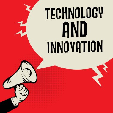 Teknoloji ve yenilik iş kavramı 