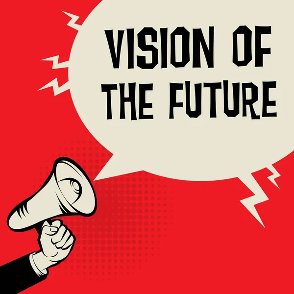 A jövőbe látás üzleti koncepció — Stock Vector