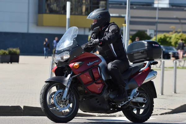 Årsmöte för bikers från Baltikum — Stockfoto