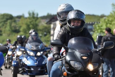 Bisikletçileri Baltık ülkelerinden gelen yıllık toplama