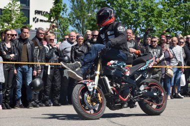 Bisikletçileri Baltık ülkelerinden gelen yıllık toplama