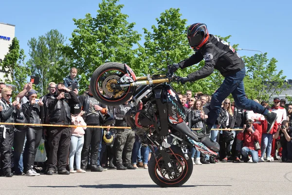 Reunião anual de motociclistas dos países bálticos — Fotografia de Stock
