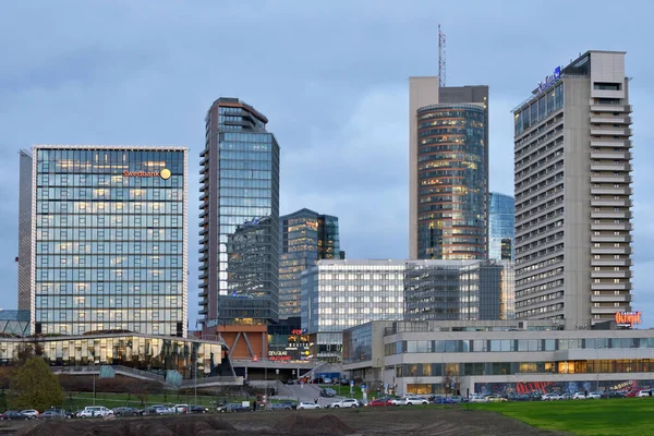 Modern office buildings, Vilnius — Stock Photo, Image