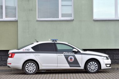 Polis arabası Ventspils, Letonya
