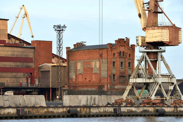 Landscape of Port and Harbor — Stock Photo, Image