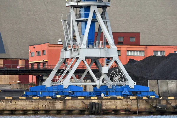 Landschap van haven en haven — Stockfoto