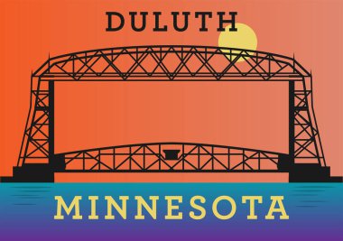Duluth 'taki Hava Feribot Köprüsü