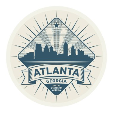 Damga veya Atlanta, Georgia adını etiketi