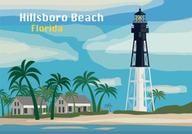 Hillsboro Körfezi Deniz feneri, Hillsboro Sahili, Florida